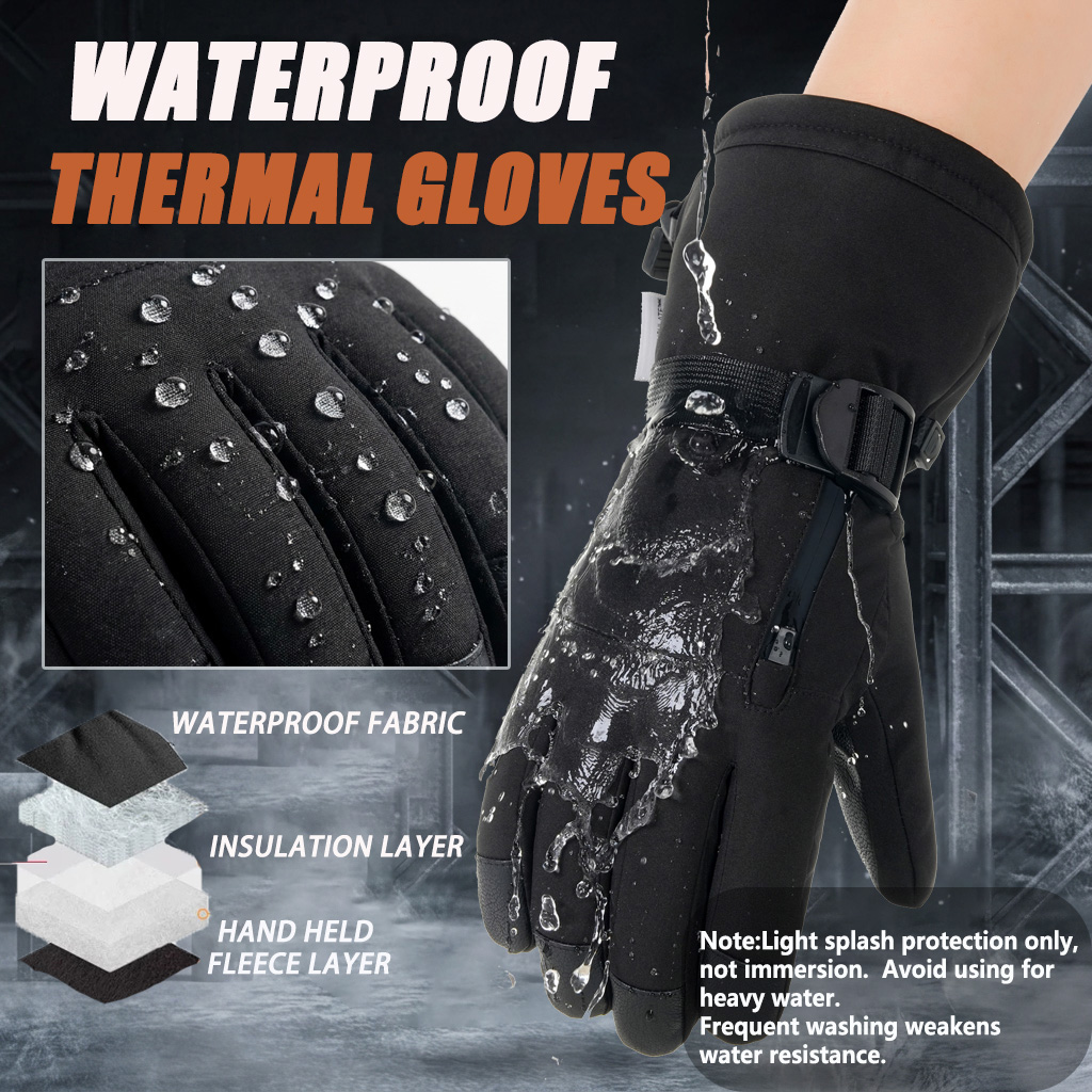 Snow Glove Insulated - Зимние лыжные перчатки для мужчин и