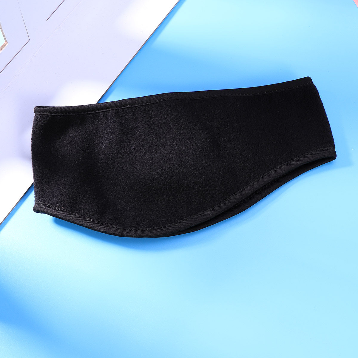Унисекс черная зимняя повязка  – обзор и цена Fleece Ear Warmer Band