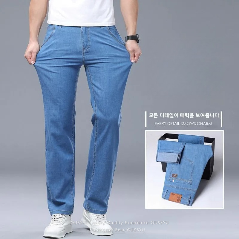 Летние тонкие мужские эластичн – обзор и цена Levis Jeans 501