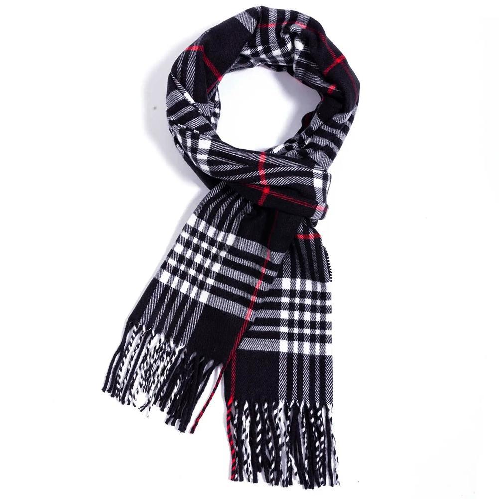 Зимние шарфы в британском стил – обзор и цена Wool Scarf Men