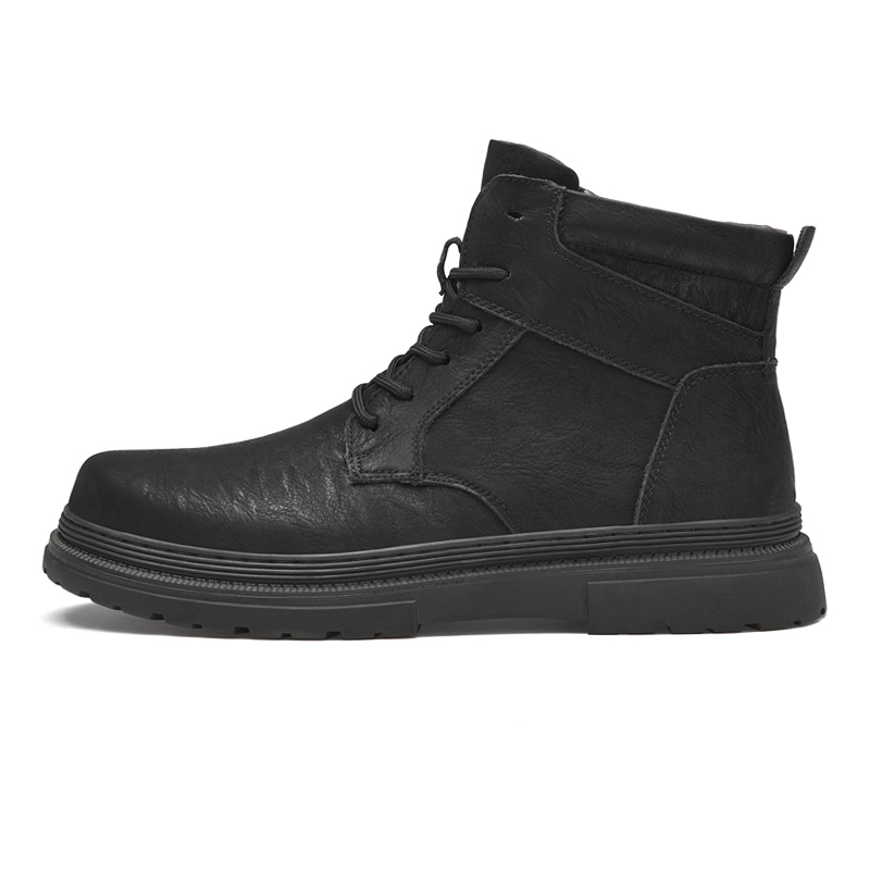 Теплая зимняя мужская кожаная  – обзор и цена Waterproof Winter Boot