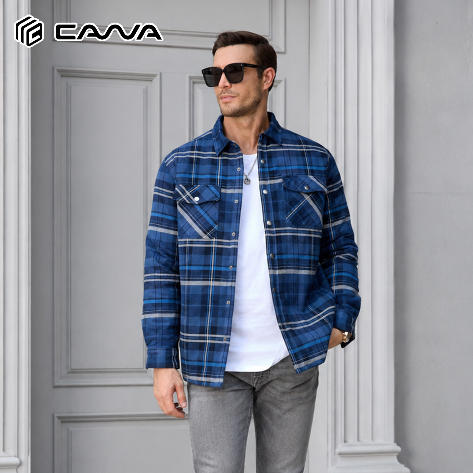 Мужская зимняя фланелевая руба – обзор и цена Flannel Shirt Lined