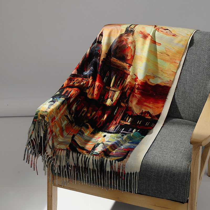 Роскошный брендовый кашемировы – обзор и цена Wool Scarf Men