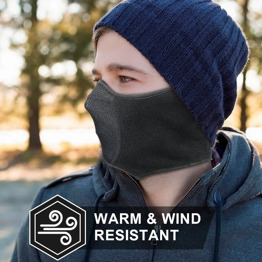 Зимняя грелка для шеи, флисова – обзор и цена Fleece Ear Warmer Band