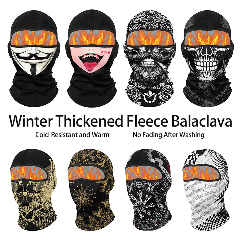 Зимняя теплая бархатная Балакл – обзор и цена Balaclava Ski Mask